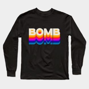 4 Letter Words - Bomb Long Sleeve T-Shirt